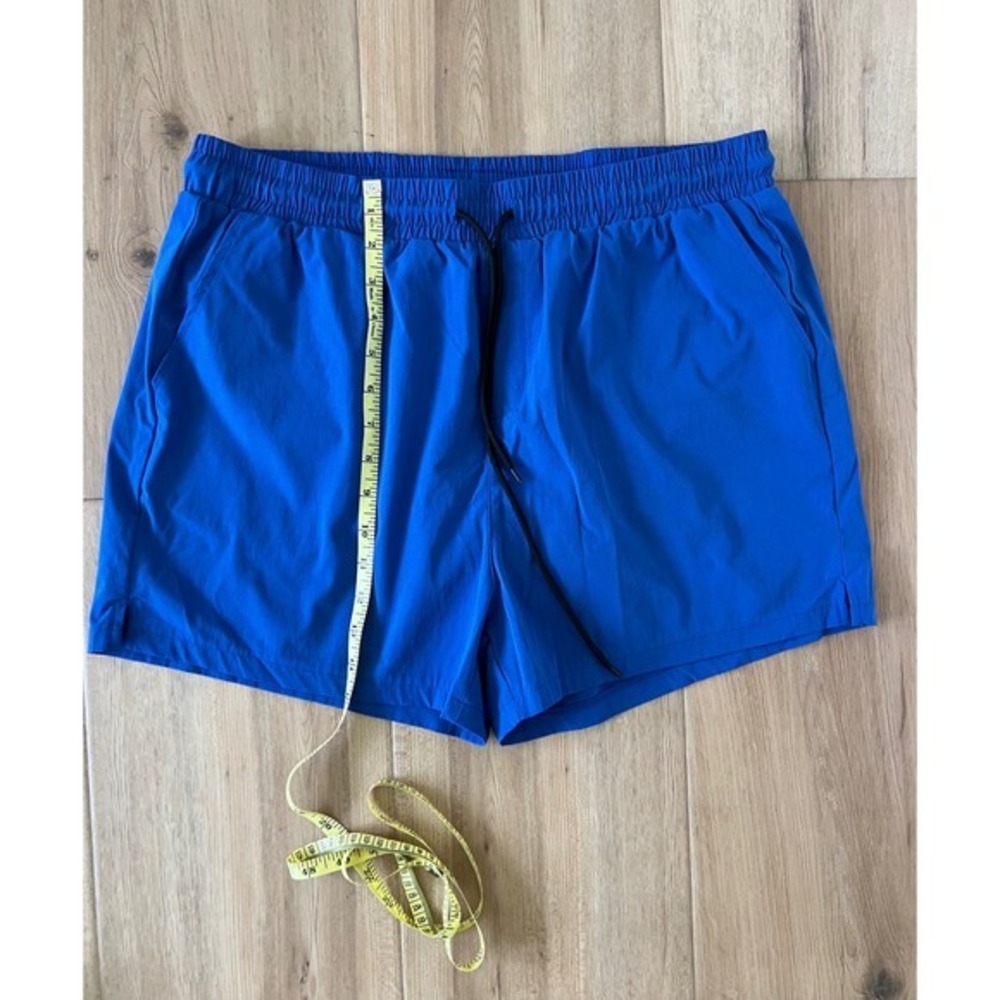 Mens Athletic Swim Trunks Bundle Blue Olive Burgundy Quick Dry Shorts Set L - Picture 4 of 8